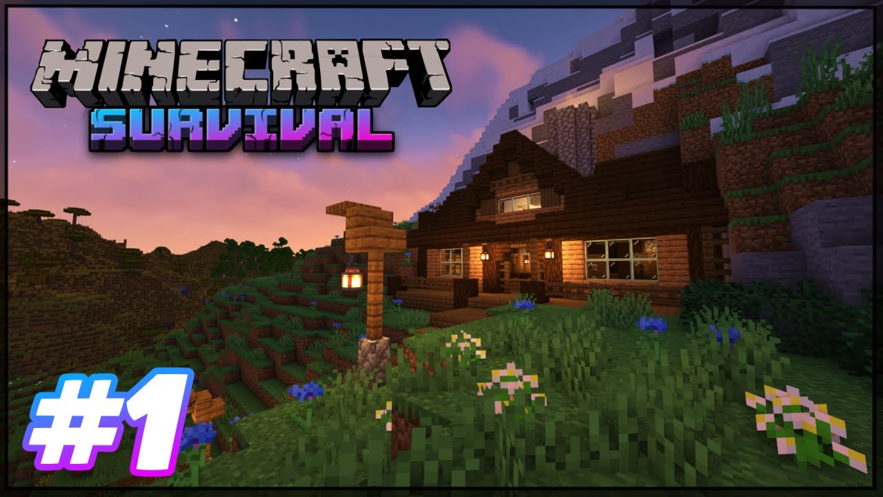 A New Journey : EP 1 : Minecraft Survival 1.19 - YouTube