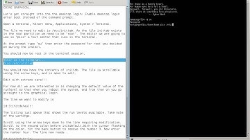 Slackware - Going Graphical