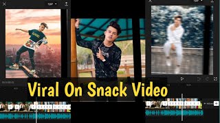 How Make Trending Status Capcut On Mobile | Snack Viral Editing Tutorial 2021 zaeditor  Capcut