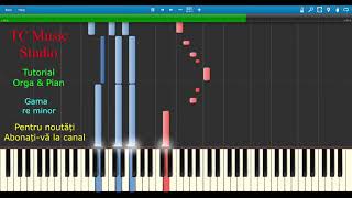 Video voorbeeld van "Un trandafir creste la firida mea tutorial orgă & pian"