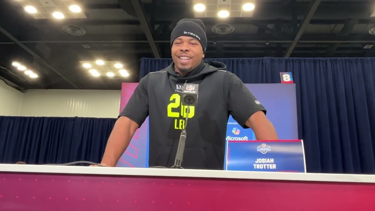 Mizzou LB Josiah Trotter Speaks at the 2026 NFL Combine
