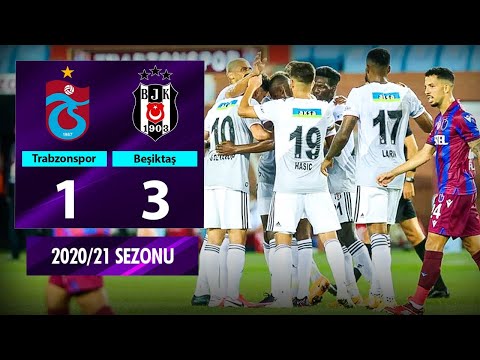 ÖZET: Trabzonspor 1-3 Beşiktaş | 1. Hafta - 2020/21