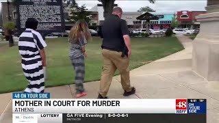 Limestone County mother accused of killing her own child appears in court