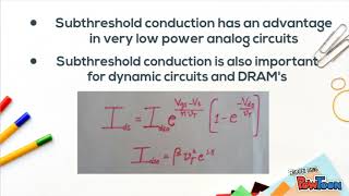 subthreshold conduction