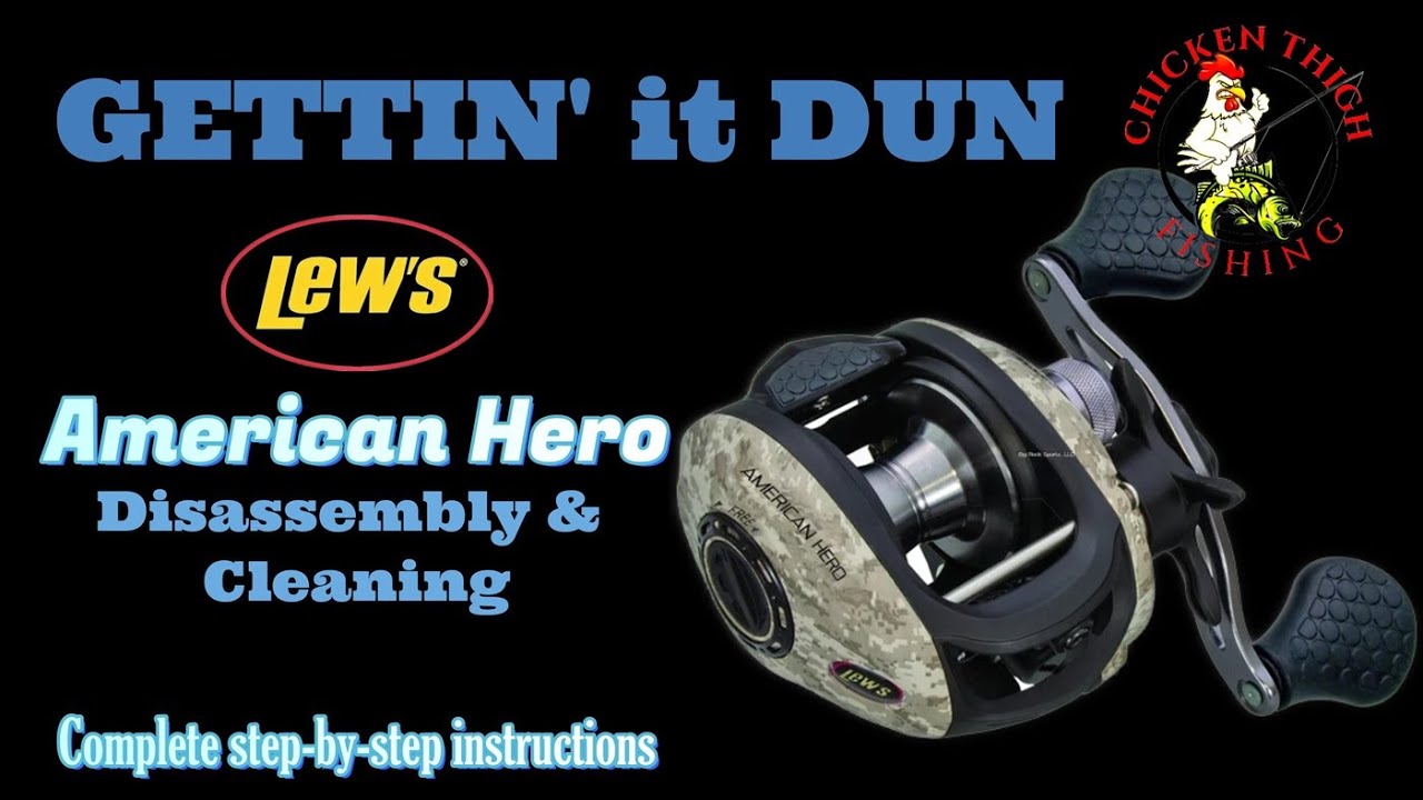 Gettin' it Dun (S2, Ep. 16) How to Disassemble & Reassemble a LEW's  American Hero Baitcasting Reel 