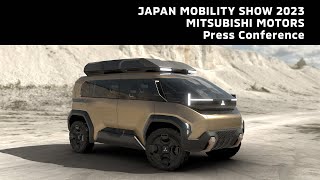 JAPAN MOBILITY SHOW 2023 MITSUBISHI MOTORS Press Conference