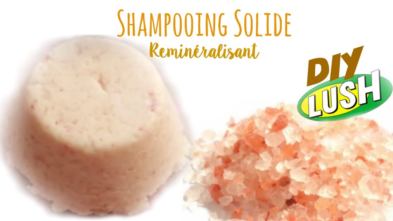 DIY DUPE LUSH Shampooing Solide Reminéralisant Caly Beauty YouTube