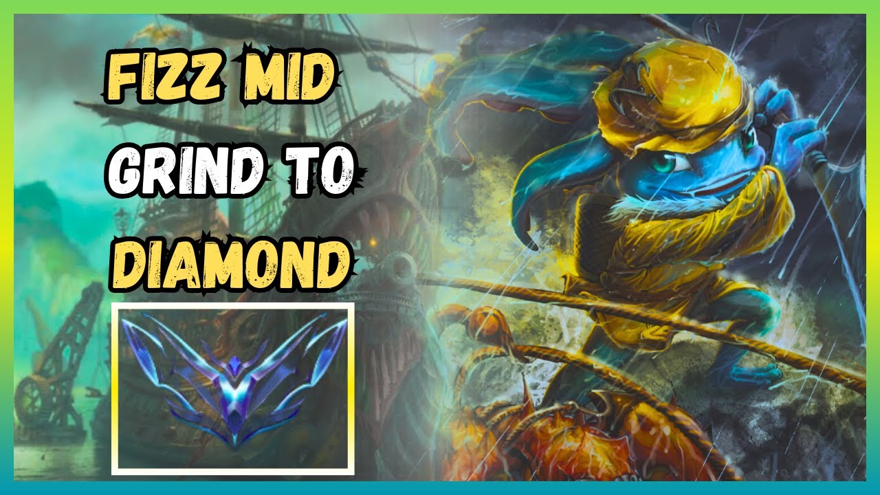 The Grind To Diamond Continues On Fizz Mid | Fizz Mid vs Twisted Fate 13.19