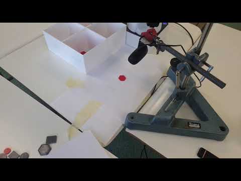 Machine vision python with Dobot robot