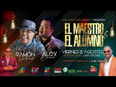 VIERNES 12 AGOSTO RAMON ORLANDO & ALEX BUENO EN HARD ROCK CAFE SANTO DOMINGO