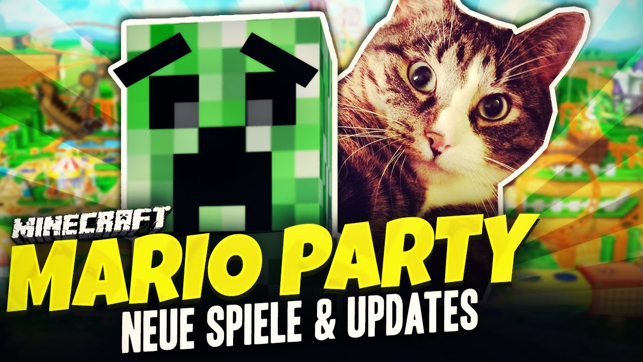 Neuer Quiz-Modus: Creeper haben Angst vor Katzen? ★ MARIO PARTY