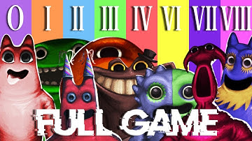 Garten of Banban (0,1,2,3,4,6,7,8) FULL GAME - Walkthrough (No Commentary) CHRONOLOGICAL ORDER