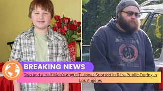 Two and a Half Men’s Angus T. Jones Spotted in Rare Public Outing in Los Angeles