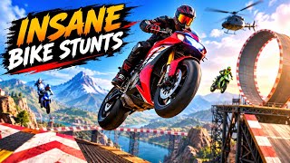 ULTIMATE BIKE RACE 🏁 | Extreme Stunts, Mega Jumps & Crazy Tracks! screenshot 5