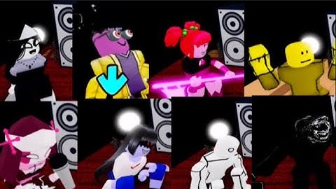 Funky Friday - Crucify but Every Opponent’s Turn a Different Character Sings