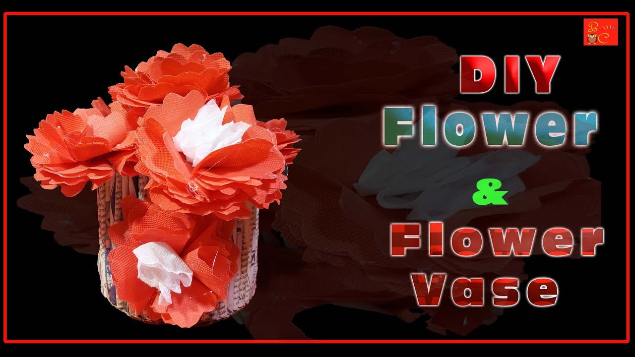 Very Easy Paper Flower | Paper Crafts For School | Paper Craft Flowers | DIY Flower Paper