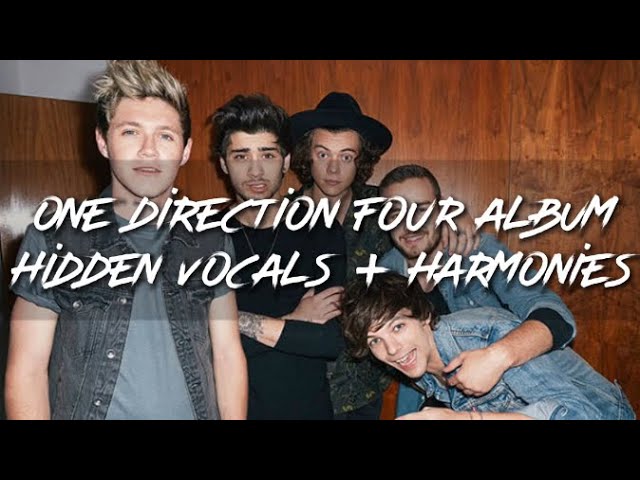 One Direction - FOUR ALBUM (Hidden Vocals + Harmonies) || No Music