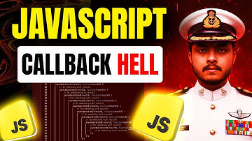 Callback Hell in JavaScript | Async Programming Tutorial | Javascript Full Course #18