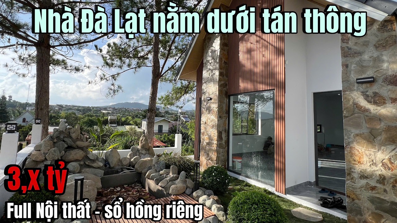 Villa ven Đà Lạt nằm dưới tán thông - Nơi Bình Yên Bắt Đầu !