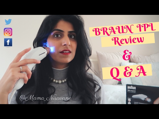 BRAUN IPL SILK EXPERT REVIEW + Q & A 