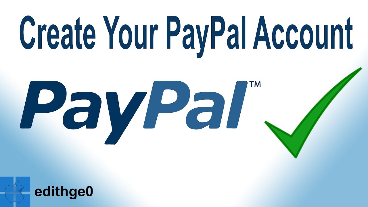 create paypal account