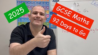 GCSE Maths 2025 Revision - 92 Days To Go - Corbettmaths