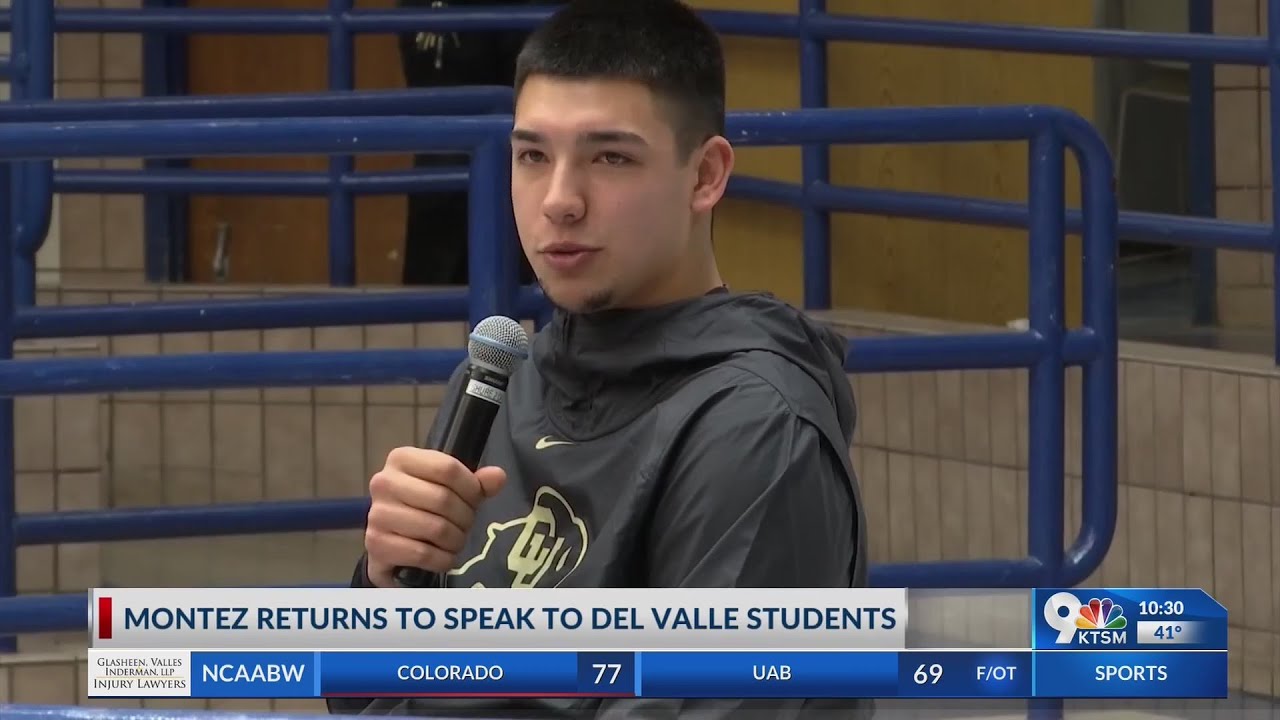 Montez returns to Del Valle - YouTube