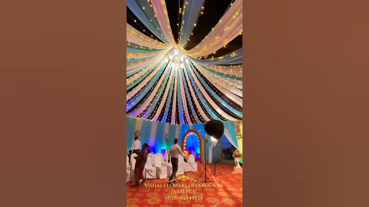 wedding stage decor #stage #decoration #decor #youtube @vishaldahiya4725 #wedding #event