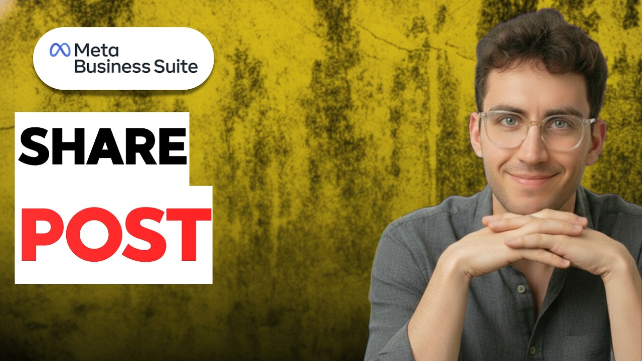 How to Share Post in Meta Business Suite [2026 Full Guide] - YouTube