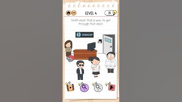 Brain Test 2 (Smith and Joe vs. Professor Bigbrain) Level 4 #braintest2 #braintestlevel #braingame