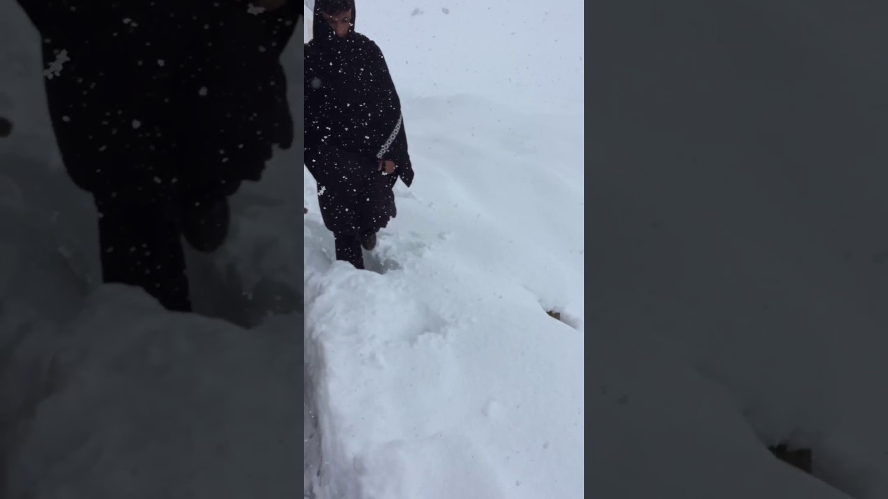 Snowfall in Quetta 2017