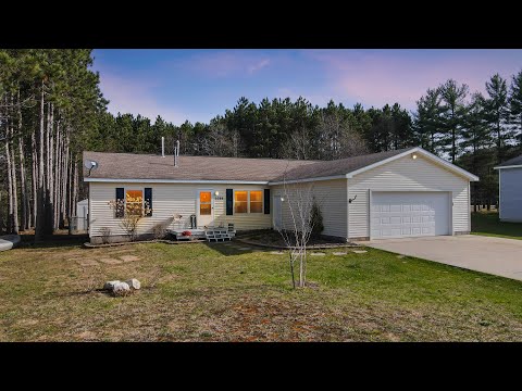 5766 W Plum Valley Rd, Rapid City, MI home video tour