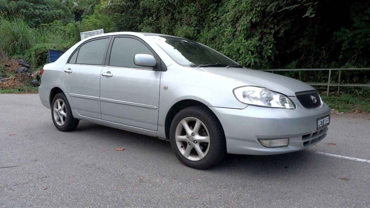 2001 Toyota Corolla Altis 1 8 G Start Up And Full Vehicle Tour