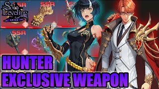 Cara Dapat & Prioritas Craft Hunter Exclusive Weapon | Solo Leveling: ARISE