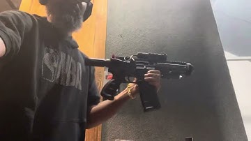 ￼ Custom built micro, A.R. 15 ￼ Binary🤯