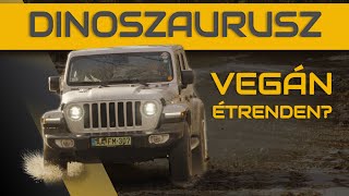 Jeep Wrangler 4xe Sahara 2024. Dinoszaurusz vegán étrenden? - DRIVEN új autó teszt