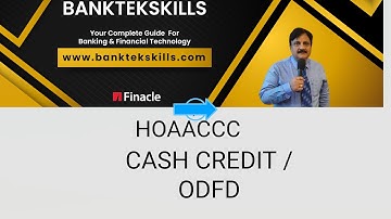 HOAACCC  - CASH CREDIT OVERDRAFT