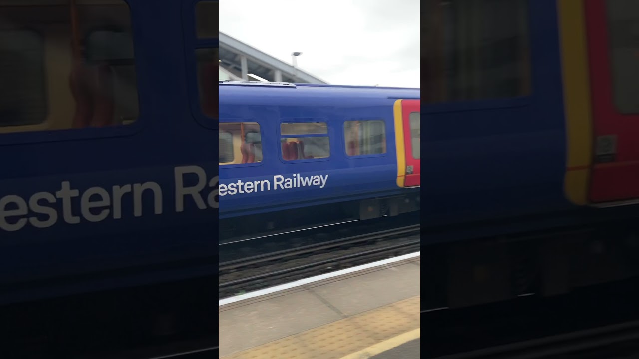 South Western Railway train (27th April 2021)