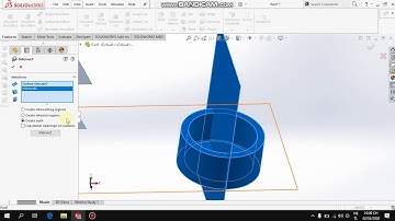lệnh intersect trong soildwork