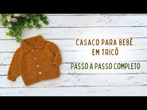 Casaquinho de Bebê