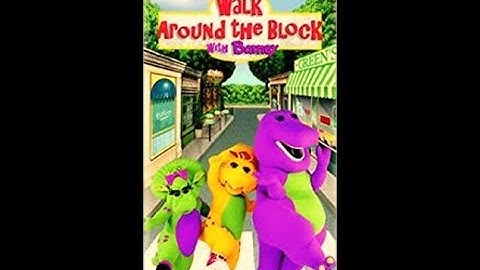 Opening To Walk Around the Block with Barney 1999 VHS