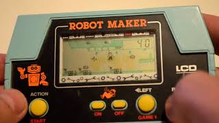 LCD Handheld Game from 1982. Robot Maker. screenshot 4