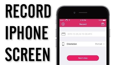How to Record Your iPhone, iPad, and iPod Touch Screen (Free)