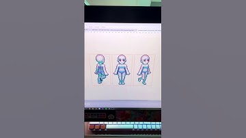Animating the character base for my indie game #pixelart #animation