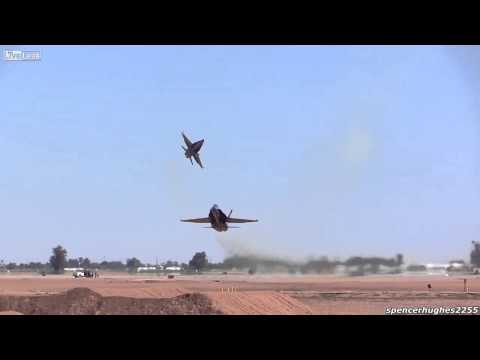 F-18 Hornet Blue Angels - Crazy Take off. thumbnail