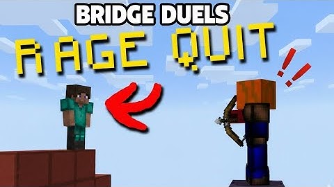 Making a player rage quit in Bridge duels...