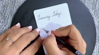 Cursive Writing Practice Beautiful Handwriting Quotes Improve Cursive Handwriting Step By Step