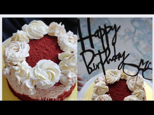 EGGLESS RED VELVET BENTO CAKE - Bake with Shivesh