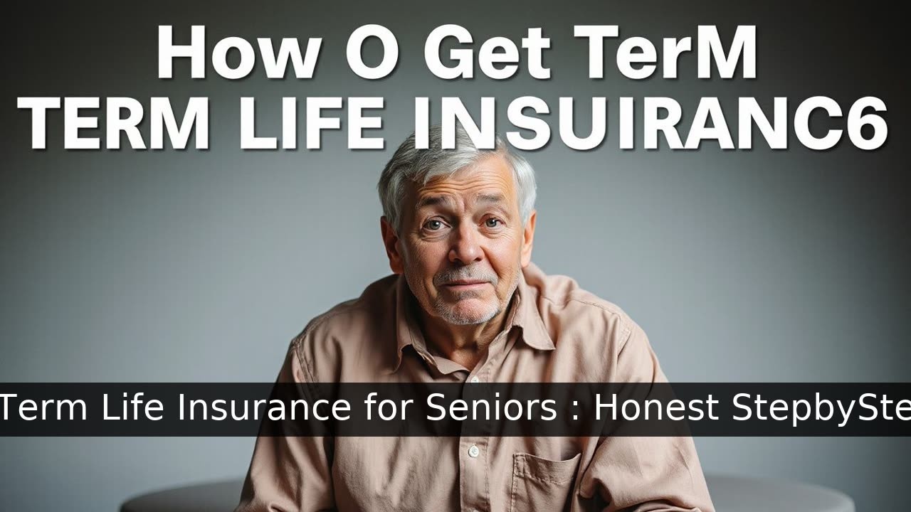 Term Life Insurance for Seniors 2026: Honest Step-by-Step Guide