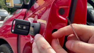 Nissan Micra K12 - Zobacz Jak Zdemontować I Zamontować Wkład Zamka W Aucie. - Youtube